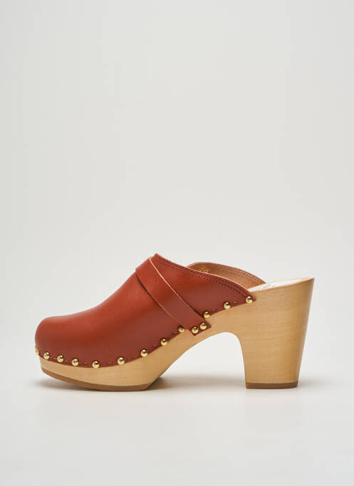 Mules/Sabots marron BOSABO pour femme