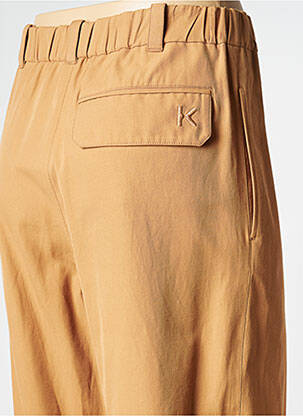 Pantalon large beige KENZO femme