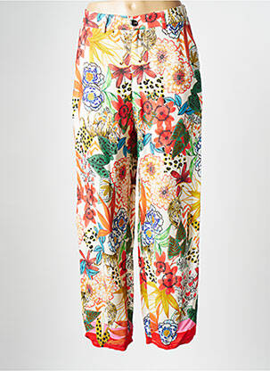 Pantalon droit jaune IMPERIAL femme