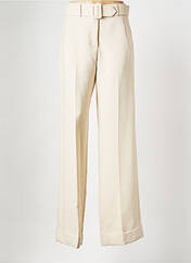 Pantalon droit beige IMPERIAL pour femme seconde vue