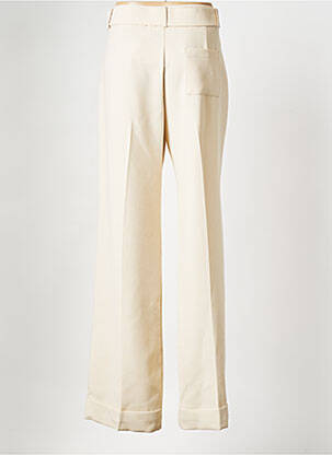 Pantalon droit beige IMPERIAL femme
