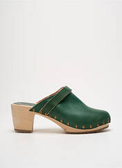 Mules/Sabots vert BOSABO pour femme seconde vue
