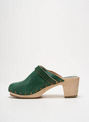 Mules/Sabots vert BOSABO pour femme seconde vue