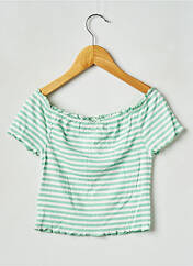 T-shirt vert ONLY pour fille seconde vue