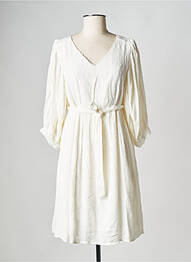 Robe courte blanc MOLLY BRACKEN femme