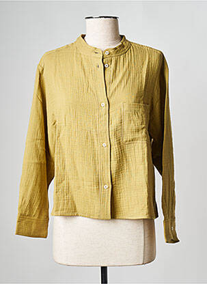 Chemisier jaune MASSCOB femme