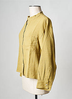 Chemisier jaune MASSCOB femme