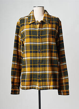 Chemise manches longues vert KNOWLEDGE COTTON APPAREL homme