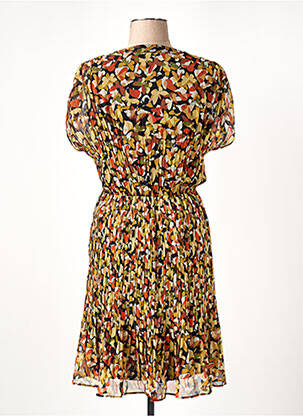 Robe courte jaune MOLLY BRACKEN femme