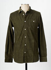 Chemise manches longues vert KNOWLEDGE COTTON APPAREL pour homme seconde vue