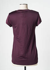 T-shirt marron ADIDAS pour femme seconde vue