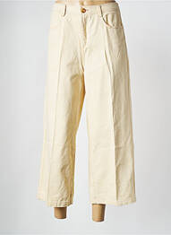 Pantalon large beige GRACE & MILA femme