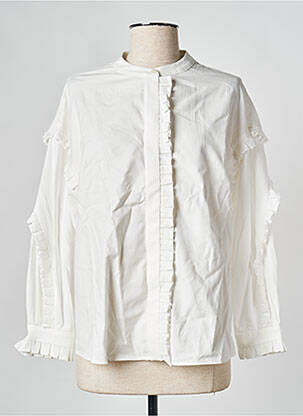 Chemisier blanc ROSAE femme