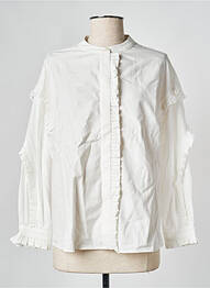 Chemisier blanc ROSAE femme