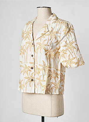 Chemisier jaune SCOTCH & SODA femme