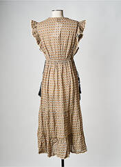 Robe mi-longue beige M.A.B.E pour femme seconde vue