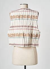 Gilet sans manche blanc LA NOUVELLE pour femme seconde vue