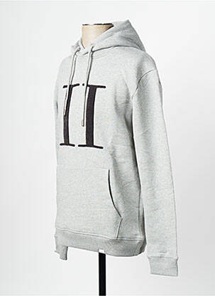 Sweat-shirt gris LES DEUX homme