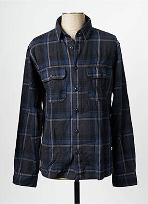 Chemise manches longues bleu SELECTED pour homme