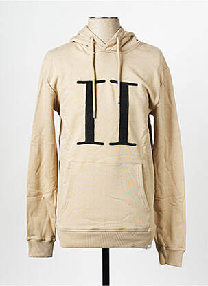 Sweat-shirt beige LES DEUX pour homme
