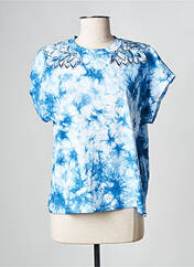 T-shirt bleu TWINSET pour femme seconde vue