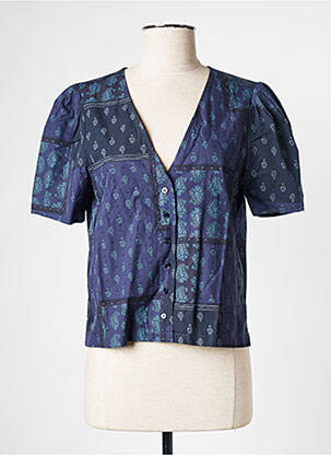 Top bleu SESSUN femme