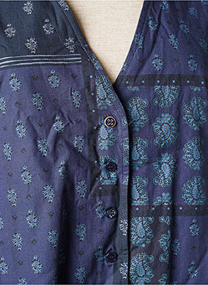 Top bleu SESSUN femme