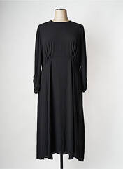 Robe mi-longue noir MAT FASHION pour femme seconde vue