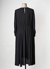 Robe mi-longue noir MAT FASHION pour femme seconde vue