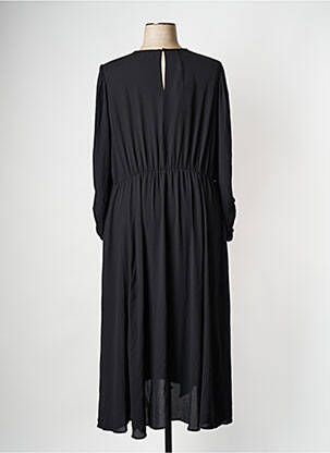 Robe mi-longue noir MAT FASHION femme