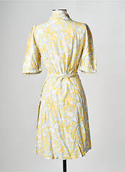 Robe mi-longue jaune MOSS COPENHAGEN pour femme seconde vue