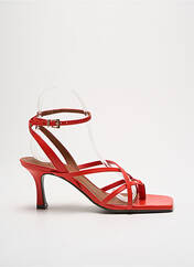 Sandales/Nu pieds rouge BILLIBI pour femme seconde vue