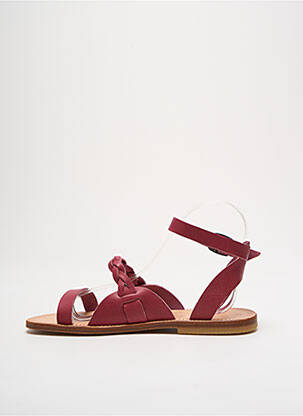 Sandales/nu pieds rouge SESSUN femme