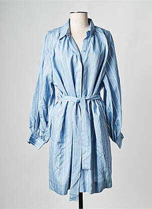 Robe mi-longue bleu SECOND FEMALE femme