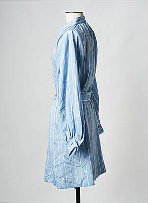 Robe mi-longue bleu SECOND FEMALE femme