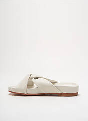 Sandales/Nu pieds blanc CLARKS pour femme seconde vue
