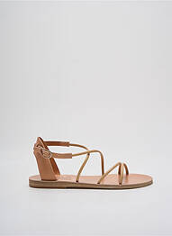 Sandales/nu pieds beige ANCIENT GREEK SANDALS femme