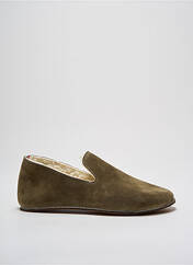 Chaussons/Pantoufles vert BOSABO pour homme seconde vue