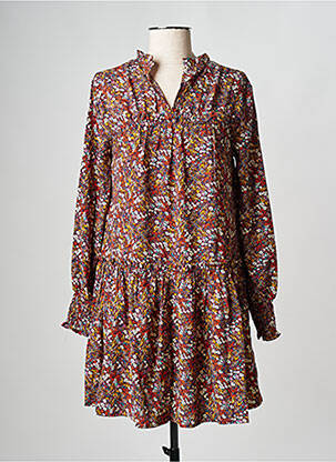 Robe mi-longue jaune MOLLY BRACKEN femme