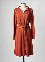 Robe maternité marron MAMALICIOUS pour femme seconde vue