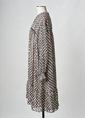 Robe courte marron MAT FASHION pour femme seconde vue