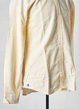 Gilet manches courtes jaune GILI'S homme