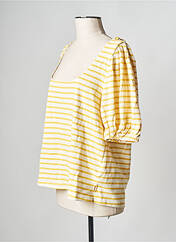 T-shirt jaune GRACE & MILA pour femme seconde vue