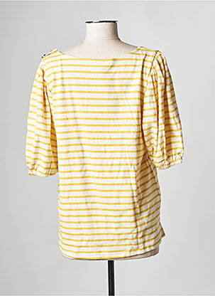T-shirt jaune GRACE & MILA femme