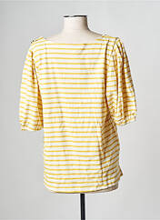T-shirt jaune GRACE & MILA pour femme seconde vue