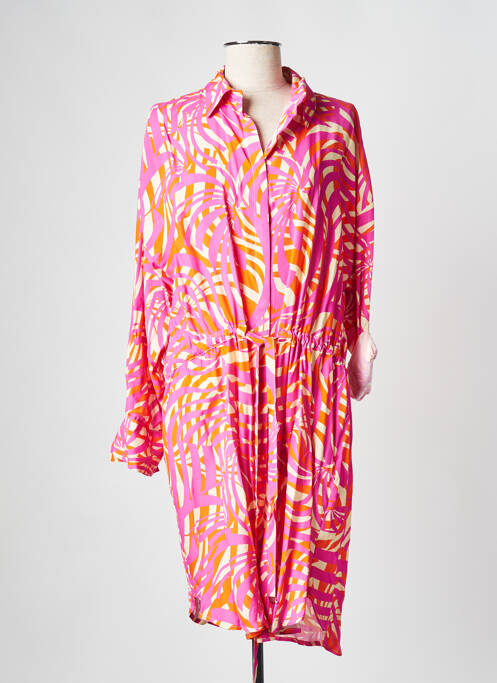 Robe courte rose IMPERIAL pour femme