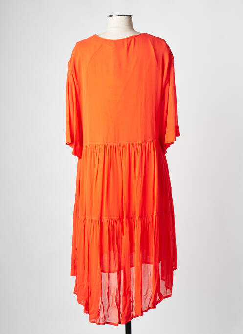 Robe mi-longue orange ESSENTIEL ANTWERP pour femme