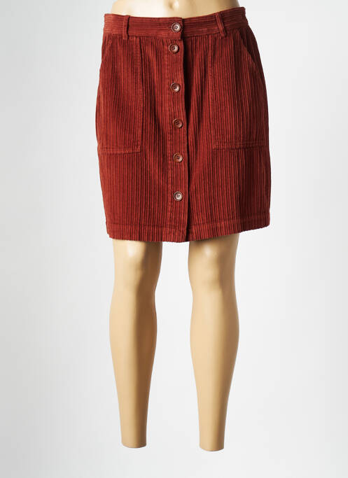 Jupe courte marron HARTFORD pour femme
