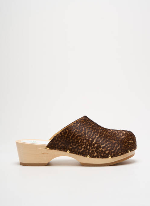 Sandales/Nu pieds marron SABOTS YOUYOU pour femme