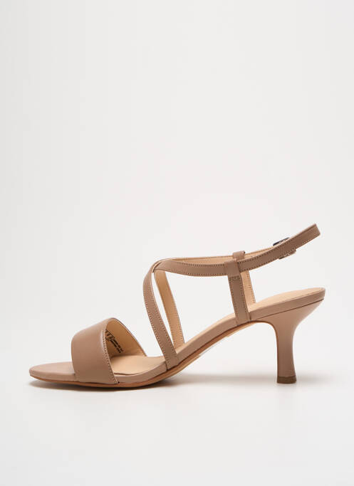 Sandales/Nu pieds beige CLARKS pour femme